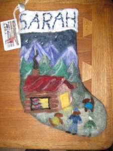 Felt - Stocking Sarah