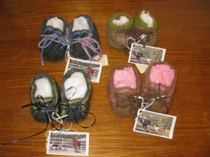Felt - Baby slippers