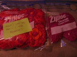 Booties in Ziplock