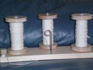 Three Bobbins