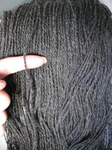Yarn  - Lace weight Zane grey