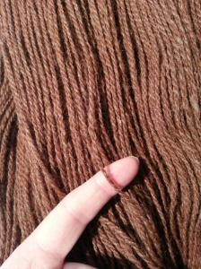 Yarn - Cherry Root Close