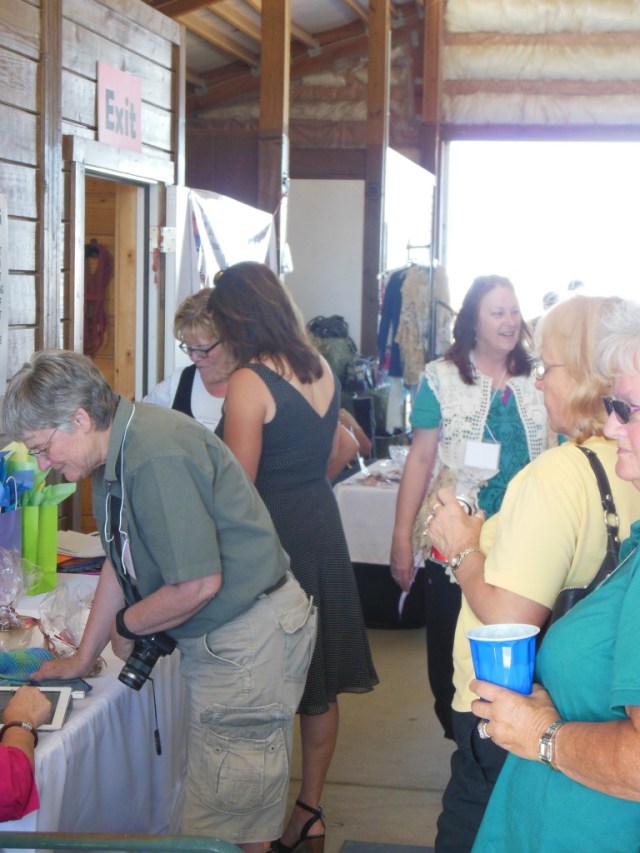 People paying for goodies