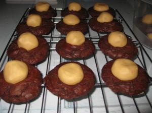 ChocolatePeanutButterBallCookies